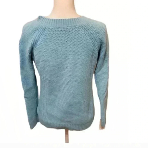 TALBOT'S Cotton Knit Sweater Size Small Textured - Picture 4 of 4